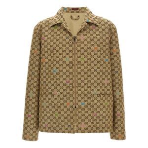 Gucci Men's Multicolor Fil Coupe Jacket